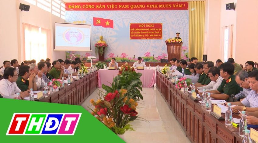 Kết quả phối hợp giữa lực lượng vũ trang với Ban dân vận tỉnh Đồng Tháp