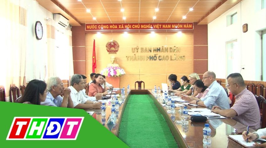 TP. Cao Lãnh: Tiếp và làm việc với đoàn công tác Canada