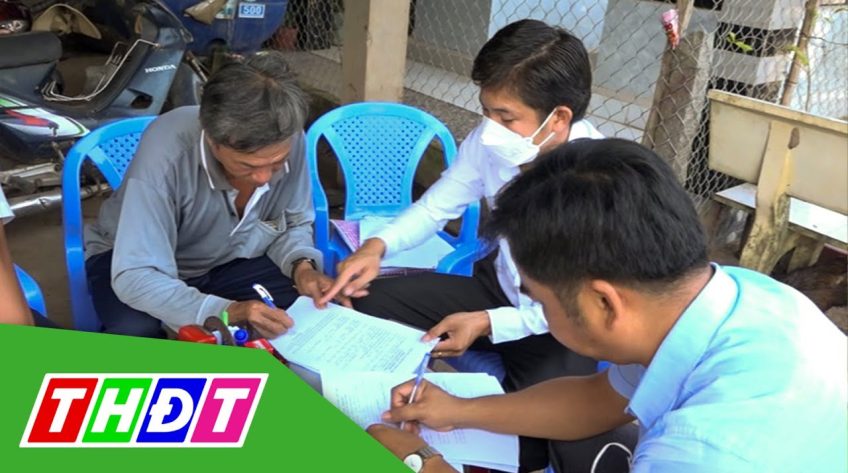 Huyện Hồng Ngự: Cán bộ đến tận nhà dân giải quyết thủ tục hành chính