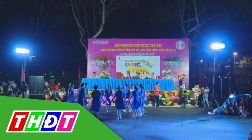 Đặc sắc chương trình biểu diễn thể dục thể thao ở Sa Đéc