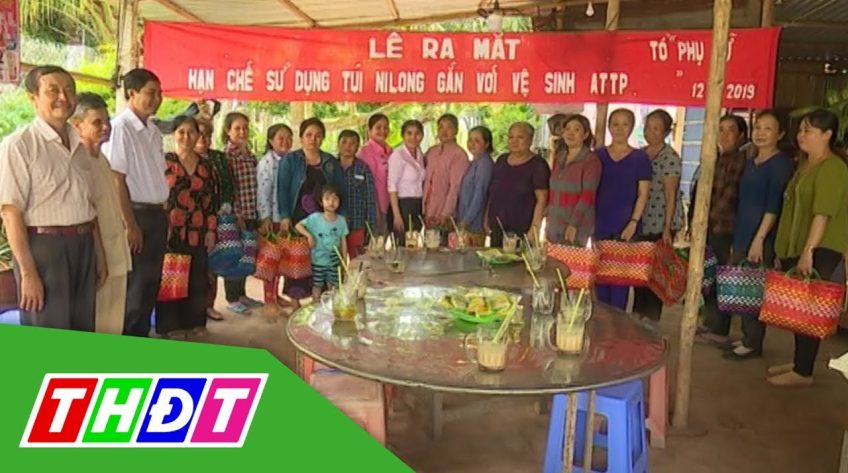 Ra mắt Tổ phụ nữ hạn chế sử dụng túi nilong