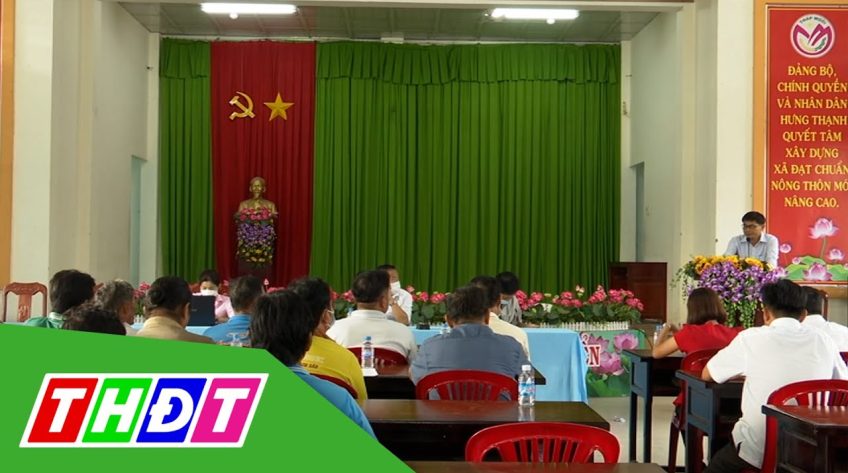 Doanh nghiệp bàn phương án thu mua sen với nông dân Tháp Mười