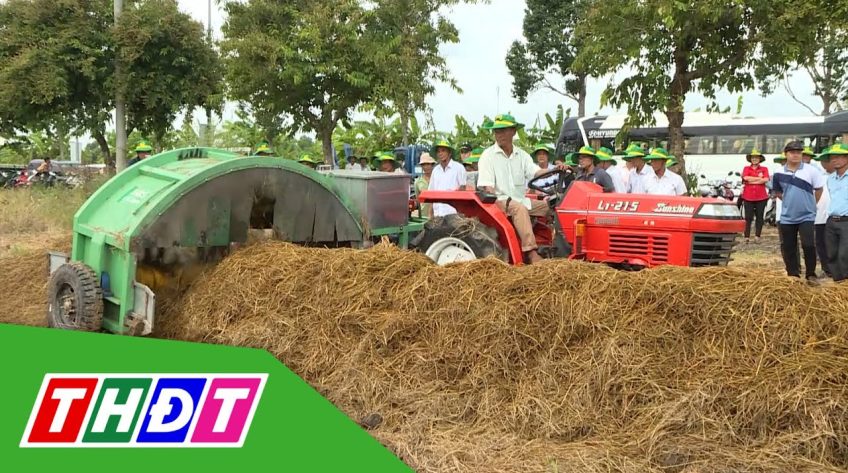 Quản lý rơm rạ - Giải pháp canh tác nông nghiệp bền vững