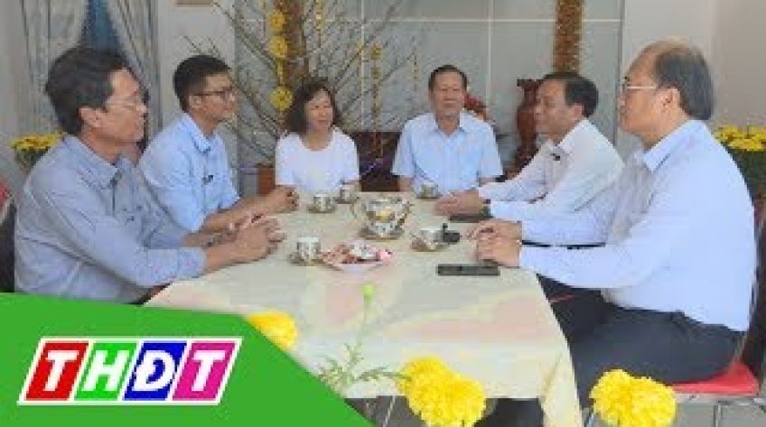 Xông đất đầu năm: Chủ tịch UBND tỉnh Đồng Tháp thăm Kỹ sư Lâm Trọng Nghĩa