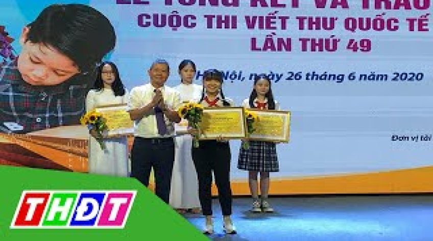 Trao giải Cuộc thi viết thư quốc tế UPU lần thứ 49
