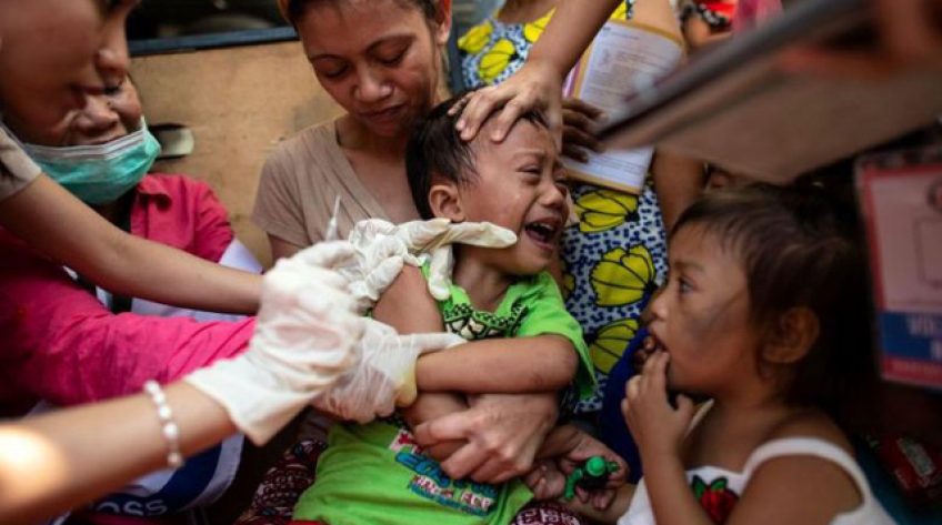 Gần 15.000 người đã nhiễm sởi ở Philippines và 'vẫn đang tăng'