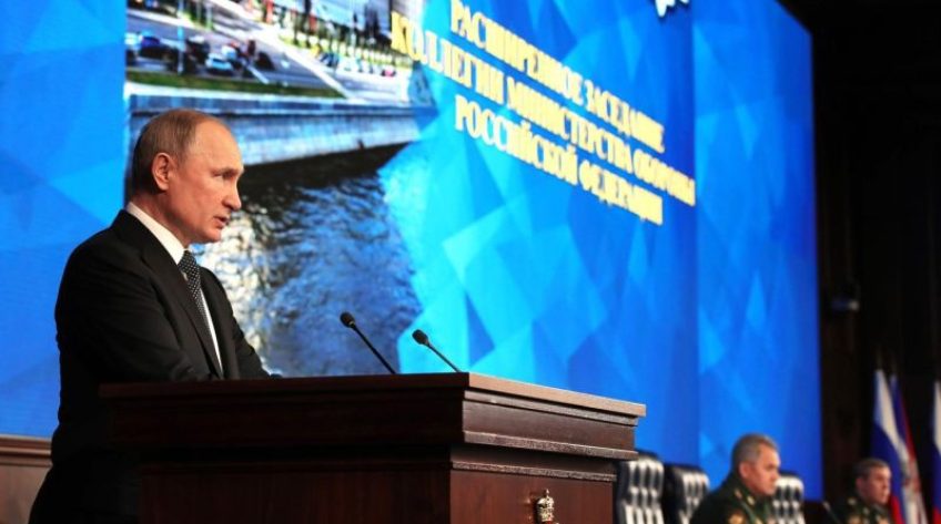 Ông Putin: Nga lần đầu đi trước Mỹ về phát triển vũ khí tối tân