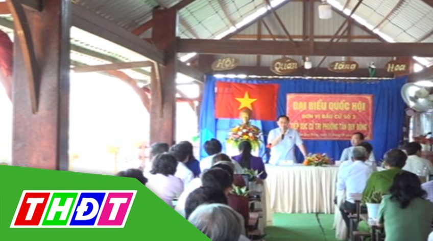 Đoàn đại biểu Quốc hội tiếp xúc cử tri tại các địa phương trong tỉnh Đồng Tháp