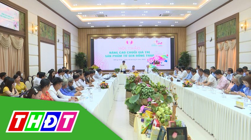Viết tiếp giấc mơ cho cây sen Đồng Tháp
