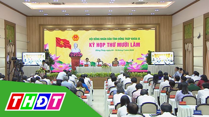 Video clip: Kỳ họp thứ mười lăm HĐND tỉnh Đồng Tháp khóa IX, buổi làm việc chiều ngày 9/7/2020