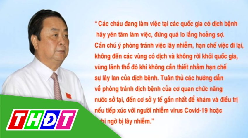 Thư ngỏ của Bí thư Tỉnh ủy Đồng Tháp gửi lao động tỉnh ở nước ngoài