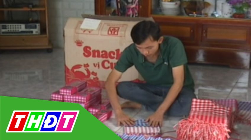 Làng nghề dệt choàng Long Khánh vào vụ tết