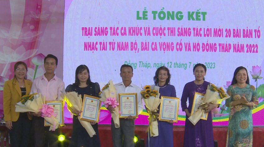 Lan tỏa các ca khúc và hò Đồng Tháp