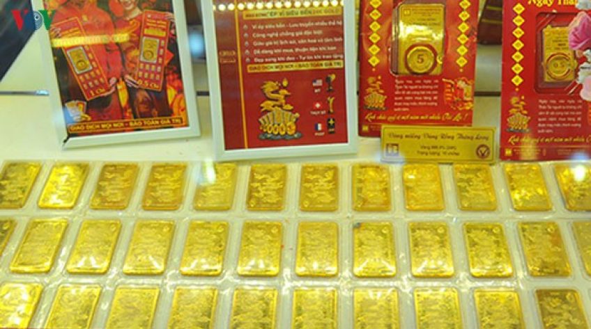 Giá vàng bật tăng vượt mốc 48 triệu đồng/lượng