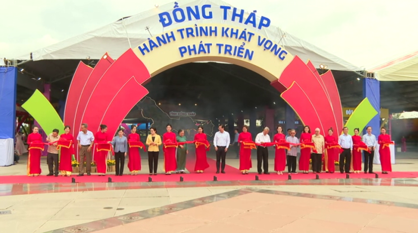 Cơ hội cho doanh nghiệp, chủ thể OCOP từ triển lãm thành tựu tỉnh Đồng Tháp