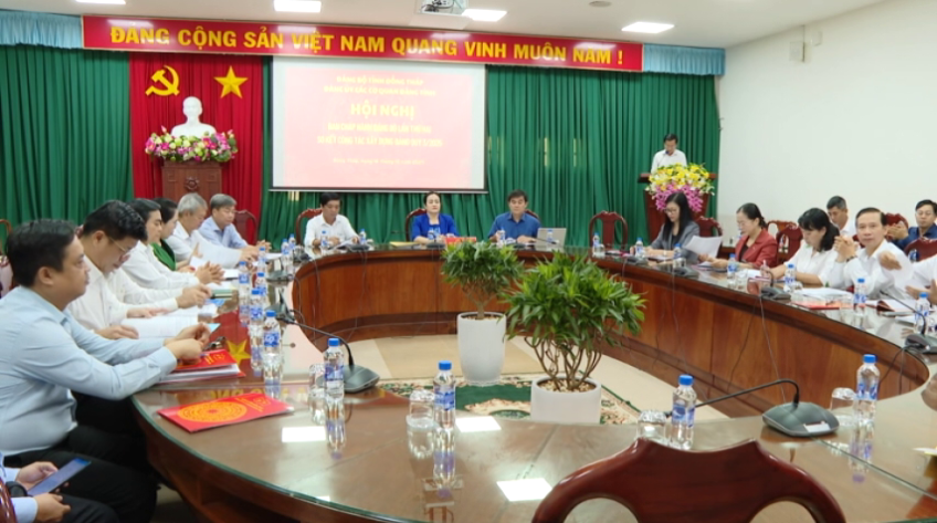 Hội nghị Ban chấp hành Đảng bộ các cơ quan tỉnh Đồng Tháp