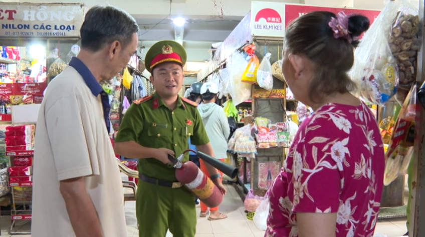 Nguy cơ cháy chợ từ sự chủ quan