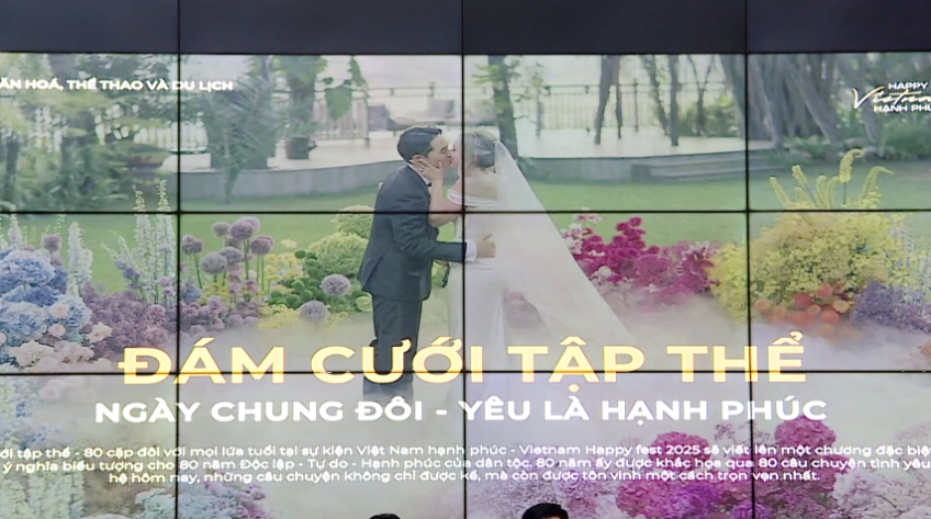 80 cặp đôi sẽ ghi dấu ấn tại Lễ cưới tập thể bên Hồ Gươm