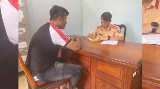 Xử phạt thanh niên bốc đầu, nẹt pô