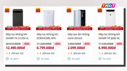 Không khí Hà Nội báo động đỏ, máy lọc không khí bán chạy