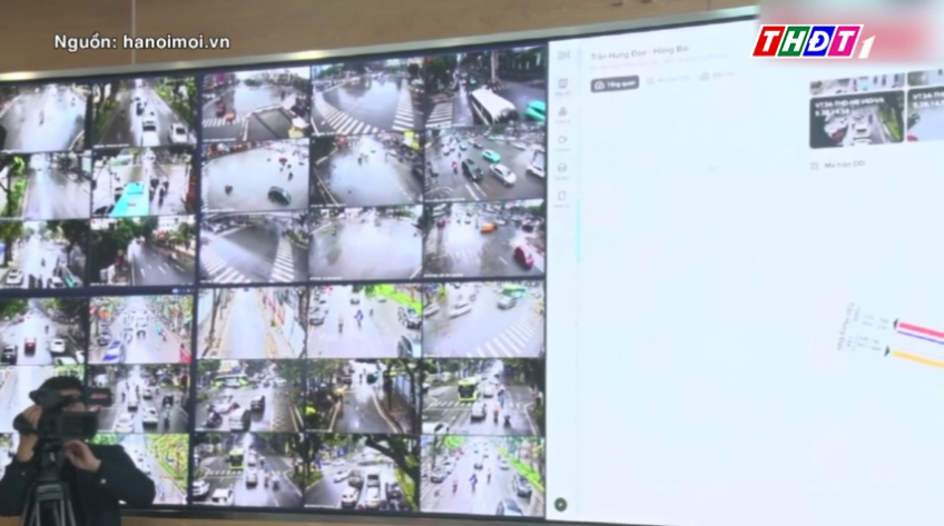 Camera AI xử lý vi phạm giao thông hàng loạt tại Hà Nội