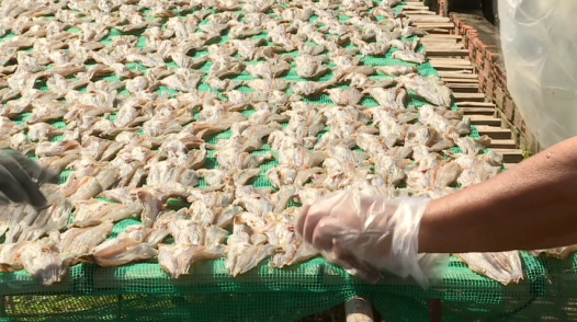 Làng nghề làm khô Phú Thọ khởi động thị trường Tết