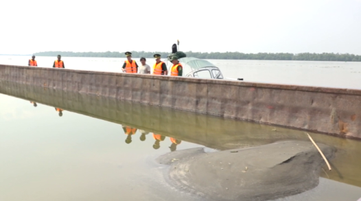 Đồng Tháp quyết liệt ngăn chặn vận chuyển cát trái phép