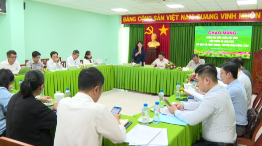 Đoàn ĐBQH tỉnh làm việc với Báo và phát thanh, truyền hình Đồng Tháp