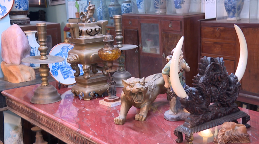 Đam mê sưu tầm đồ cổ, đồ xưa