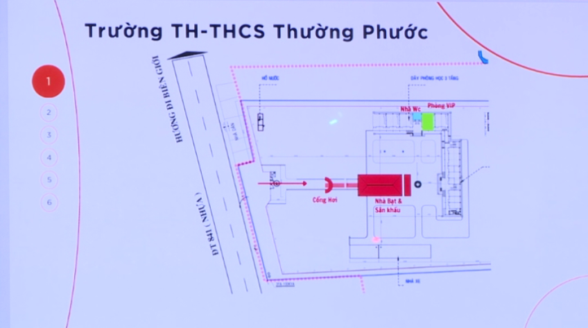 Đồng Tháp: Chuẩn bị Lễ khởi công các trường phổ thông nội trú liên cấp