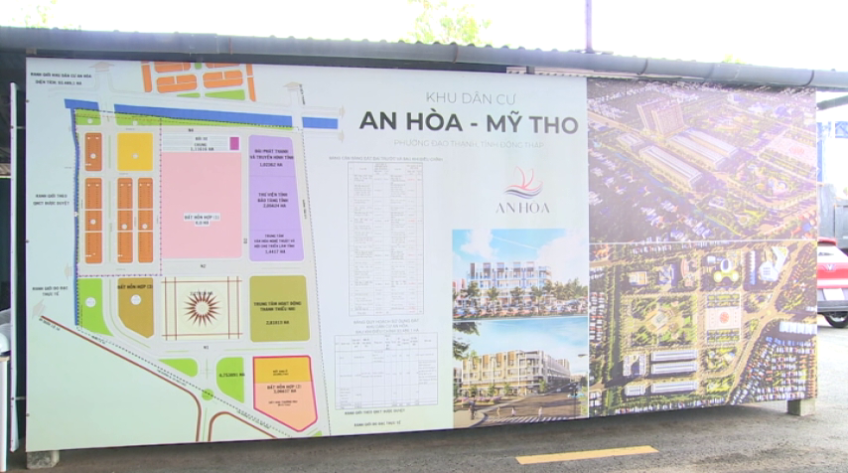 Lãnh đạo tỉnh Đồng Tháp nắm tình hình triển khai dự án khu dân cư An Hòa