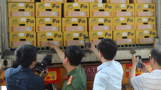 Xuất khẩu lô sầu riêng đầu tiên nhờ thông quan luồng xanh