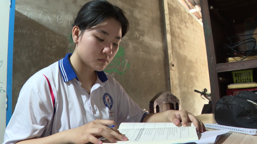 Em Lê Ngọc Tường Vy - Trường THPT Trần Hưng Đạo, tỉnh Đồng Tháp và giấc mơ làm cô giáo