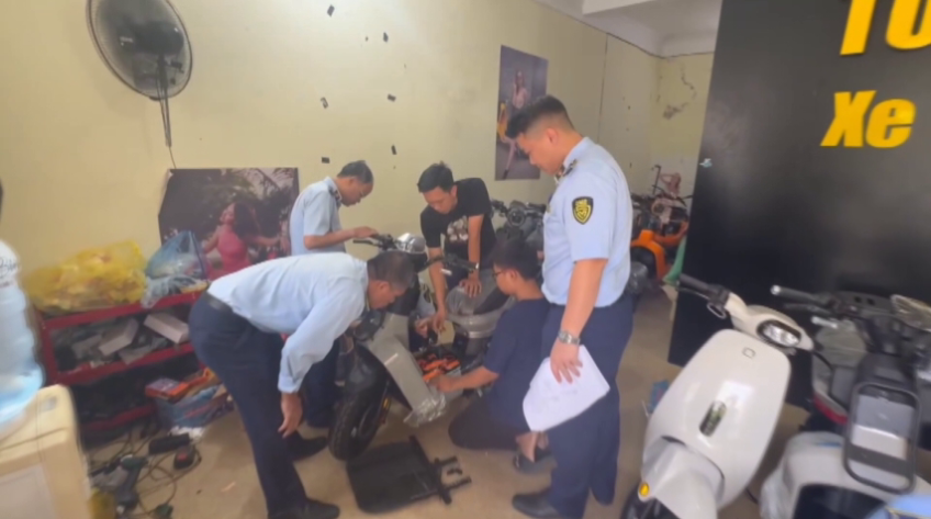 Phát hiện 29 xe đạp điện 