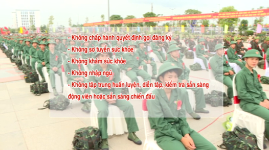 5 trường hợp bị coi là trốn nghĩa vụ quân sự